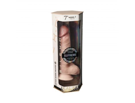 Dildo realistyczne Silexd Premium Real Skin Model 1 13 cm - 7