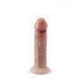 Dildo realistyczne silikonowe Silexd Real Skin 19 cm cieliste - 2