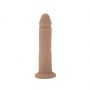 Realistyczne dildo z ciekłego silikonu z przyssawką Silexd 20 cm - 9