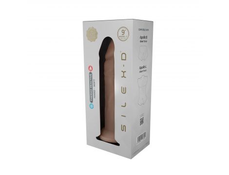 Dildo realistyczne termoaktywne Silexd Model 2 23 cm - 8