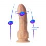 Dildo realistyczne Silexd Juan Lucho cieliste 23 cm - 10