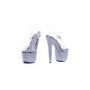 Buty Roxie Luve transparentne z diamencikami obcas 17 cm rozmiar 41 - 4