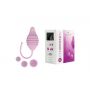 Kulki silikonowe Pelvix Femintimate różowe 6 cm - 7