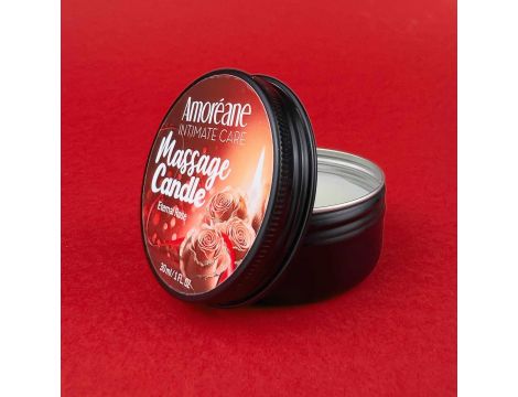 Świeca do masażu Eternal Rose Amoreane 30 ml - 3