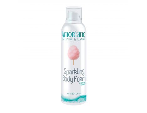 Musująca pianka do ciała Amoreane wata cukrowa 150 ml