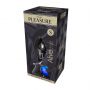 Korek analny metalowy Alive mini niebieski z kryształem - 2