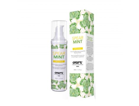 SPEARMINT ORGANIC warming gourmet massage oil with organic ingredients  50 ml - 2