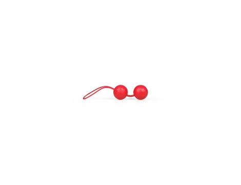 Kulki gejszy Joyballs silikonowe czerwone - 4