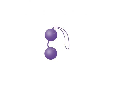 Kulki gejszy Joyballs JoyDivision fioletowe silikonowe 3,5 cm - 2