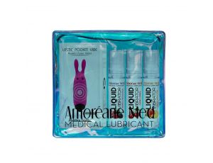 Masażery - Summer promo bag 03 (lube 10 ml berries + cherry + peach)