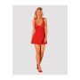 Bielizna-Luvae babydoll i stringi czerwona L/XL - 3