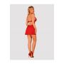 Bielizna-Luvae babydoll i stringi czerwona L/XL - 4
