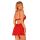 Bielizna-Luvae babydoll i stringi czerwona L/XL