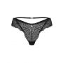 Figi koronkowe Iliosa Obsessive czarne L/XL - 3