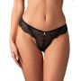 Figi koronkowe Iliosa Obsessive czarne L/XL - 4