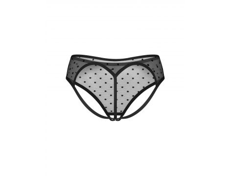Figi otwarte Nuites Obsessive w groszki 2XL 3XL