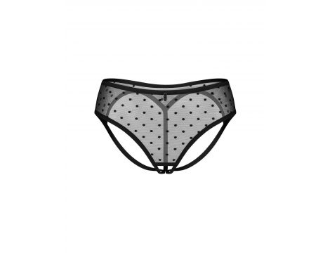 Figi otwarte Nuites Obsessive w groszki 2XL 3XL - 3