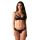 Komplet bielizny Stelisa Obsessive transparentny czarny S/M