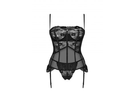 Bielizna-Serena Love gorset i stringi   XS/S