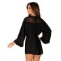 Peniuar Obsessive Bellastia czarny M/L - 3