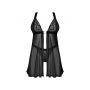 Babydoll Elianes Obsessive czarna z sercem M/L - 7