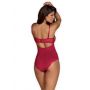 Bielizna-Rosalyne body czerwone  S/M - 5