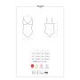 Bielizna-Rosalyne body czerwone  S/M - 7