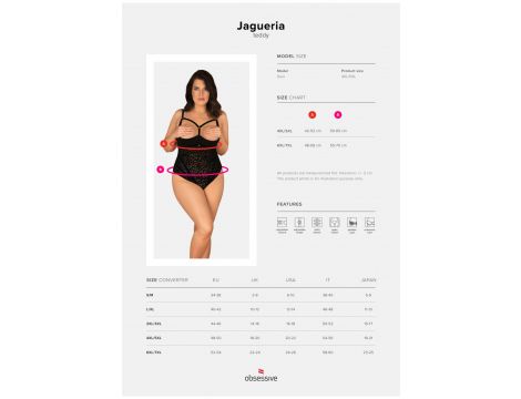 Bielizna-Jagueria body otwarte 6XL/7XL - 6