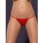 Stringi otwarte Obsessive Luiza czerwone L/XL - 5