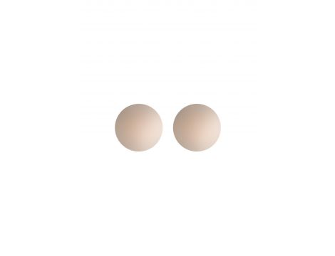 Silikonowe samoprzylepne nasutniki nude Intimies Obsessive O/S - 2