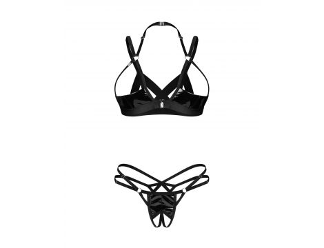 Komplet bielizny otwarty Keira Lise Obsessive S/M - 3