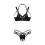 Komplet bielizny otwarty Keira Lise Obsessive S/M - 5