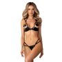 Komplet bielizny erotycznej otwarty Keira Lise Obsessive L/XL - 2