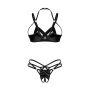Komplet bielizny erotycznej otwarty Keira Lise Obsessive L/XL - 3