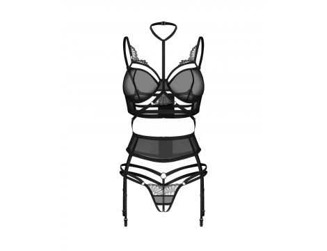 Premisis Black otwarty komplet 3-częściowy  L/XL - 5