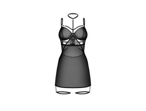 Gorset Obsessive Arrowel czarny z fiszbinami 2XL 3XL - 2