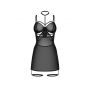 Gorset Obsessive Arrowel czarny z fiszbinami 2XL 3XL - 2