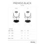 Uprząż Premisis Black Obsessive z fiszbinami S/M/L - 10