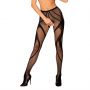 Rajstopy z otwartym krokiem Obsessive S336 czarne S/M/L - 7