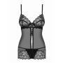 Bielizna-Contica babydoll + string L/XL - 7