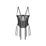 Gorset cupless Euphori Obsessive czarny L/XL - 4