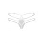 Figi otwarte koronkowe Arrowel White Obsessive S/M - 3