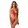 Body otwarte Matildea czerwone Obsessive L/XL