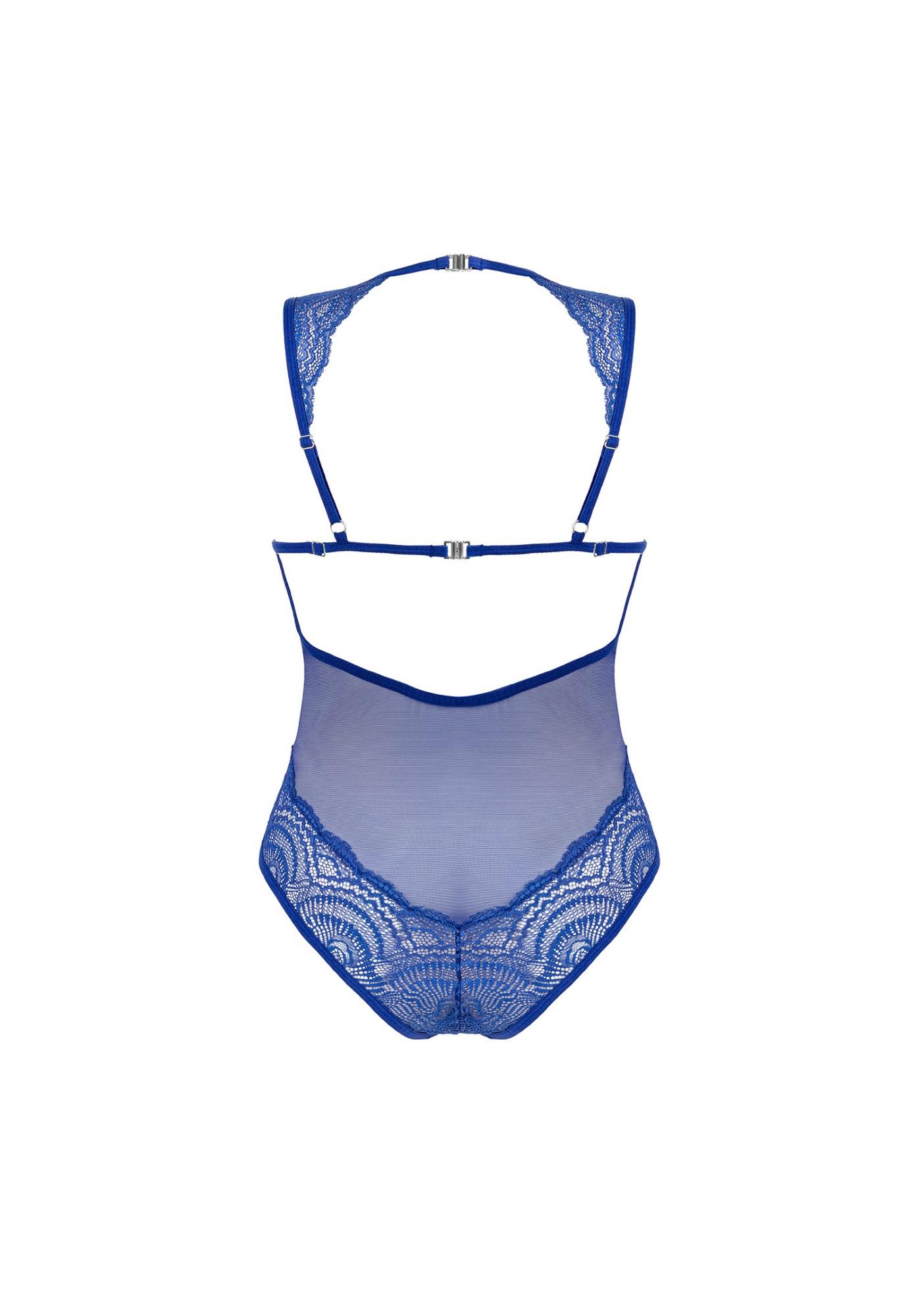 Bielizna-Giselia body niebieskie   XS/S