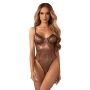 Body otwarte Obsessive Soranna złote L XL - 2
