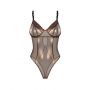 Body otwarte Obsessive Soranna złote L XL - 4