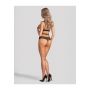 Body erotyczne otwarte Euridia Obsessive czarne XL 2XL - 3