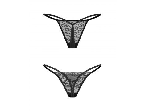Obsessive Clara stringi otwarte 2 pak L XL - 13