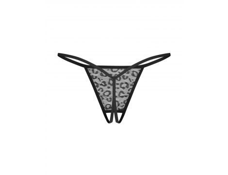 Dwupak stringów otwartych Bianca Obsessive S/M - 10