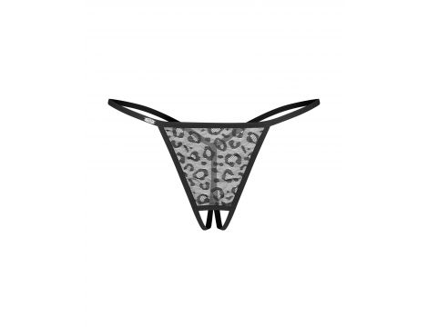 Dwupak stringów otwartych Bianca Obsessive S/M - 14